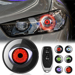 مصباحين أماميين للسيارة بتصميم عيون ليد ديناميكي