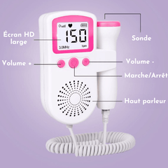 Doppler Foetal portable pour Maman